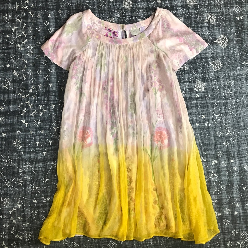 HD in Paris lavender swing dress size 8 NWOT